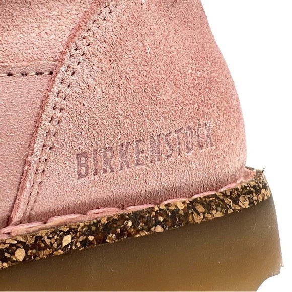 Birkenstock Upsalla Shearling Suede Leather Boots Size 36 = 5.5 - 6 Pink New NWT - Picture 12 of 15